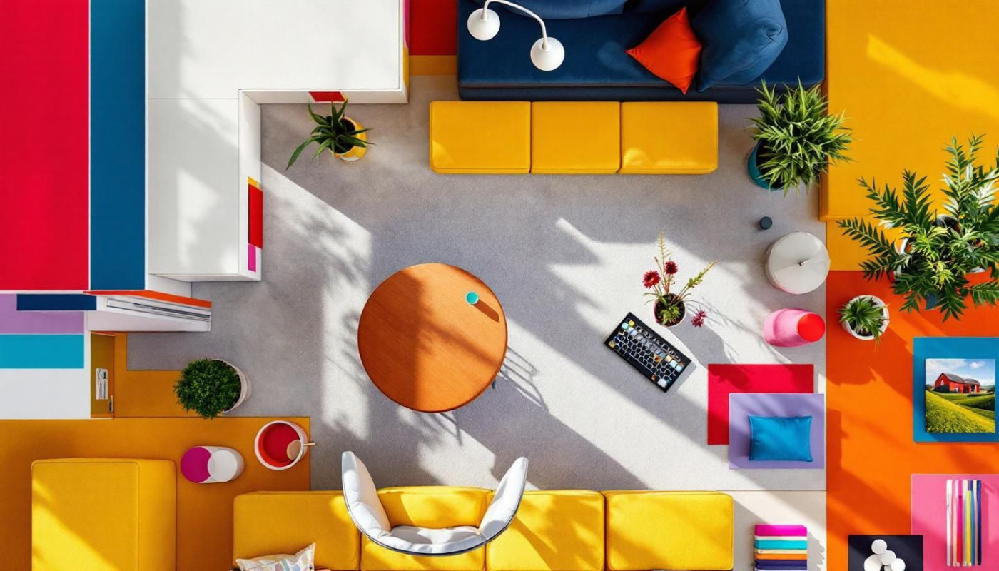 Aménagement de petit espace maximisation de style et fonctionnalité dans les studios