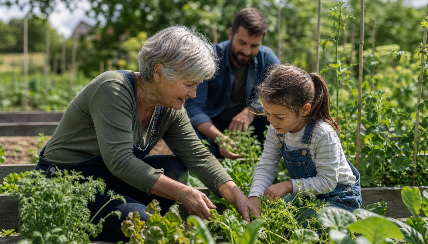 Comment les potagers familiaux réinventent le lien entre générations