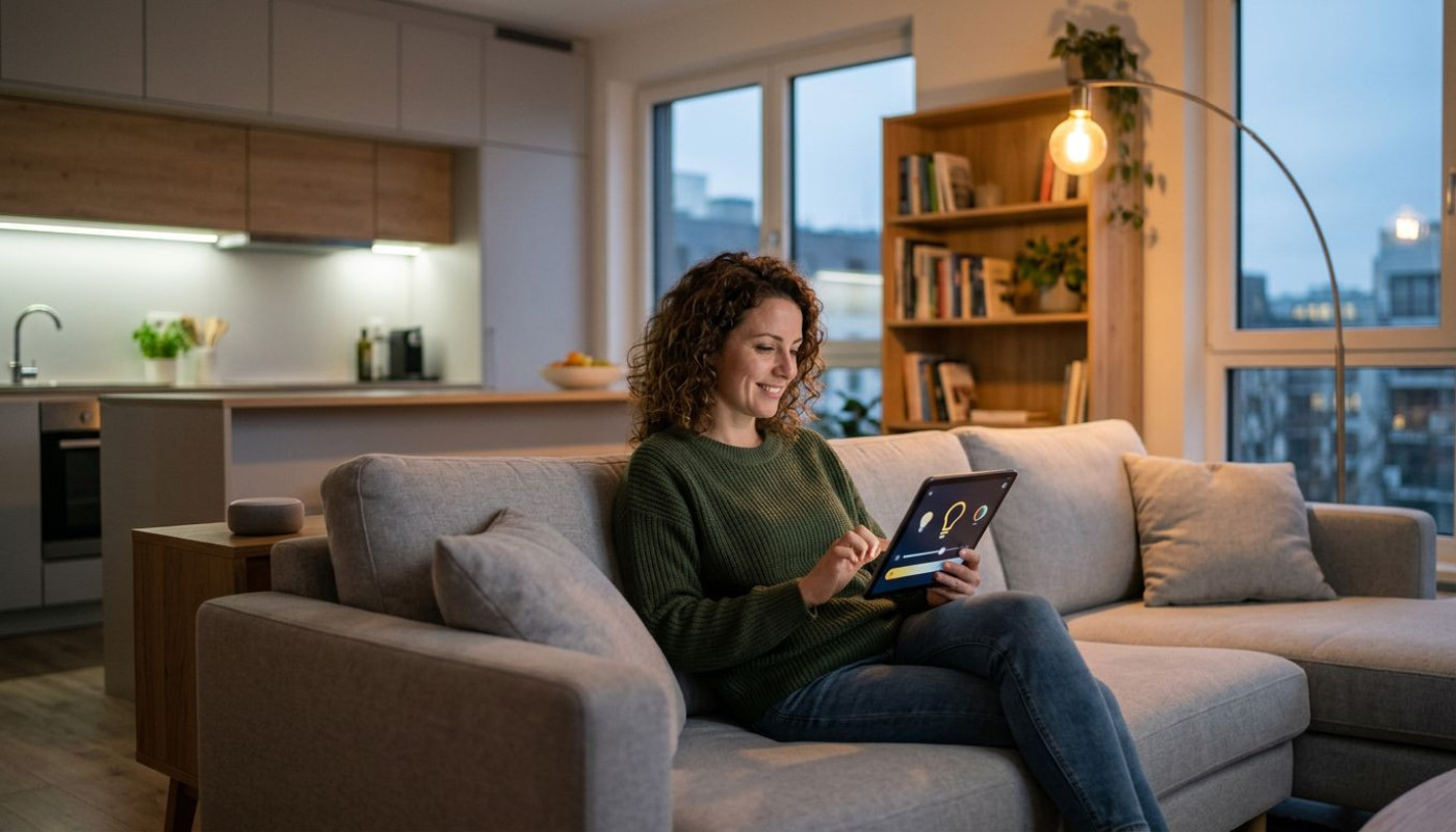 Comment optimiser votre éclairage intérieur avec la technologie connectée ?